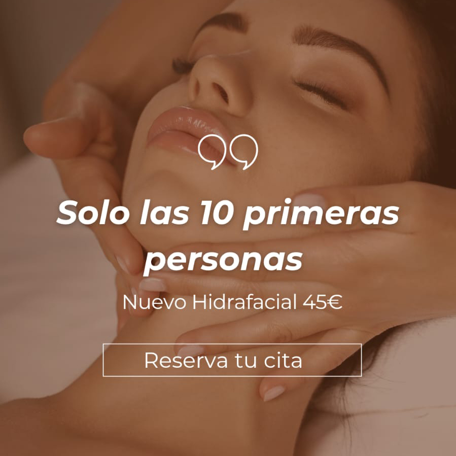 Nuevo hidrafacial en promoción para las 10 primeras personas